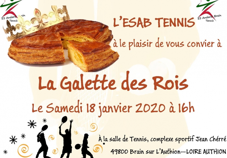 Invitation Galette des Rois le samedi 18/01/2020