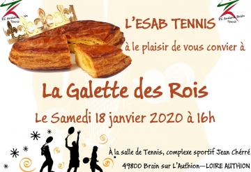 Invitation Galette des Rois le samedi 18/01/2020
